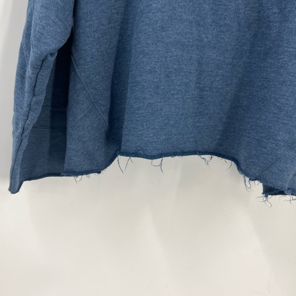 FREE PEOPLE MOVEMENT Play On Half Snap Pullover In French Navy M - Picture 5 of 13